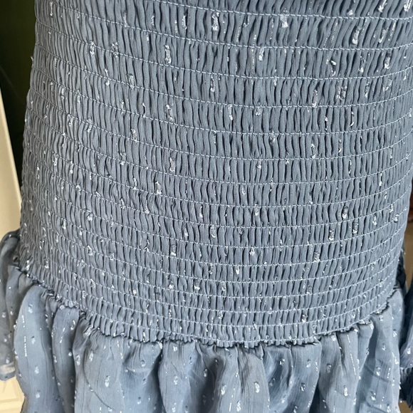 AQUA Smocked Dress - Picture 7 of 11